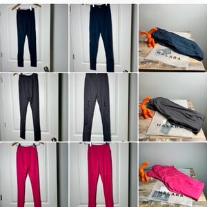 Halara 3 Pairs high waisted leggings with holes